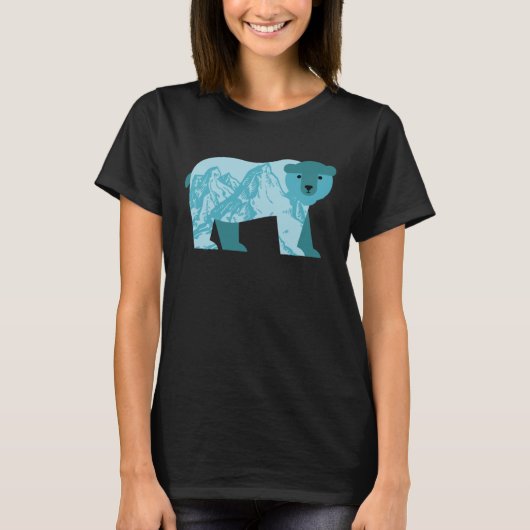 Polar Beer gemaakt van Ice Pet Mountains Pullover (Voorkant)