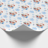 Polar Beer Gepersonaliseerde Gift Wrap Cadeaupapier (Hoek)
