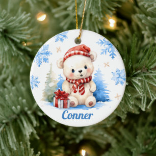 Polar Beer Gepersonaliseerde Tree Ornament