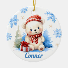 Polar Beer Gepersonaliseerde Tree Ornament