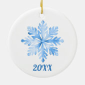 Polar Beer Gepersonaliseerde Tree Ornament (Achterkant)