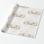 Polar Beer Gift Wrapping Paper Cadeaupapier (Uitgerold)