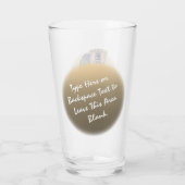 Polar Beer Glass Beer Art Glassen op maat Glas (Achterkant)
