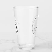 Polar Beer Glass Beer Art Glasses personaliseren Glas (Rechts)