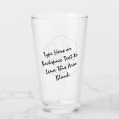 Polar Beer Glass Beer Cubasses Personaliseren Glas (Achterkant)