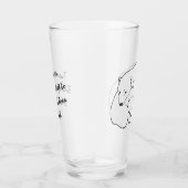 Polar Beer Glass Beer Cubasses Personaliseren Glas (Rechts)