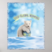 Polar Beer Global Warming Poster (Voorkant)