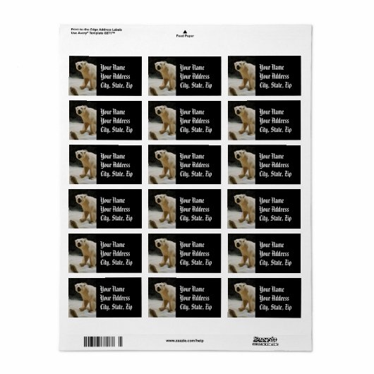 Polar Beer Grin Etiket (Full Sheet)