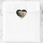 Polar Beer Grin Hart Sticker (Tas)