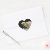 Polar Beer Grin Hart Sticker (Envelop)