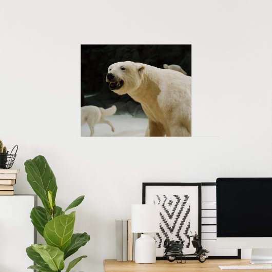 Polar Beer Grin Poster (Thuiskantoor)