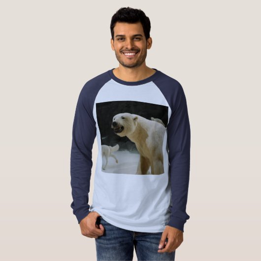 Polar Beer Grin T-shirt (Voorkant volledig)