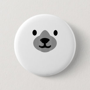 Polar Beer Halloween Costume Funny Volwassenen Kin Ronde Button 5,7 Cm