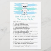 Polar beer Hoe goed ken je het baby shower spel? (Voorkant)