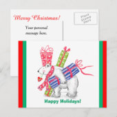 Polar Beer Holiday Giften Feestdagenkaart (Voorkant / Achterkant)