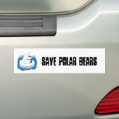 Polar Beer Hug Bumpersticker (Op auto)