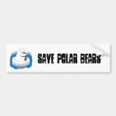 Polar Beer Hug Bumpersticker (Voorkant)