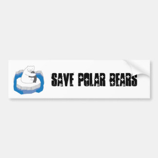 Polar Beer Hug Bumpersticker