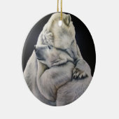 Polar Beer Hug Ornament (Rechts)