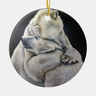Polar Beer Hug Ornament