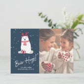 Polar Beer Hugs Foto Template ID851 Kaart (Staand voorkant)