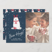 Polar Beer Hugs Foto Template ID851 Kaart (Voorkant / Achterkant)