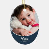 Polar Beer Hugs Foto Template ID851 Keramisch Ornament (Achterkant)