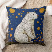 Polar Beer Illustratie Kussen (Deken)