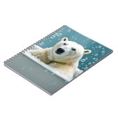 Polar Beer in bubbelbad Notitieboek (Linkerzijde)