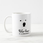 Polar Beer in een sneeuwstorm Koffiemok (Links)