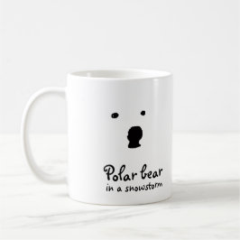Polar Beer in een sneeuwstorm Koffiemok