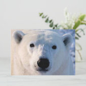 Polar Beer invitatie Kaart (Staand voorkant)