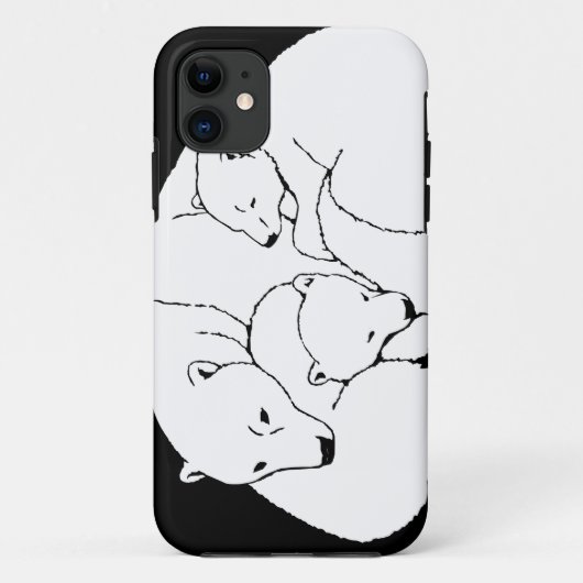 Polar Beer IPhone 5 Hoesje Wildlife Art Beer Gifts (Achterkant)