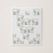 Polar Beer Jigzaag Puzzle Legpuzzel (Verticaal)