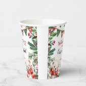 Polar Beer Kerst 1e verjaardag Papieren Bekers (Links)