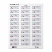 Polar Beer Kerst Retouradres Label (Full Sheet)