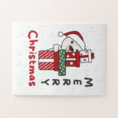 Polar Beer kerstcadeau winterdieren Legpuzzel (Horizontaal)