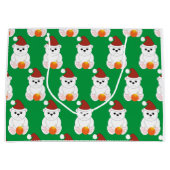 Polar beer kerstkerstkerstkerstkerstkerstkerstman  groot cadeauzakje (Voorkant)