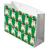 Polar beer kerstkerstkerstkerstkerstkerstkerstman groot cadeauzakje (Achterkant Gekanteld)