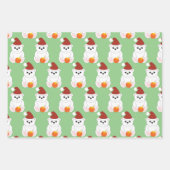 Polar beer kerstkerstkerstkerstkerstkerstkerstman  inpakpapier vel (Voorkant 2)