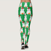 Polar beer kerstkerstkerstkerstkerstkerstkerstman  leggings (Achterkant)
