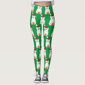 Polar beer kerstkerstkerstkerstkerstkerstkerstman leggings (Voorkant)
