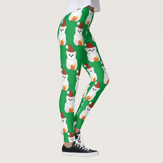 Polar beer kerstkerstkerstkerstkerstkerstkerstman leggings (Rechts)