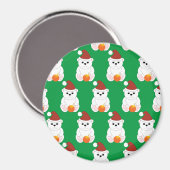 Polar beer kerstkerstkerstkerstkerstkerstkerstman  magneet (Voorkant / Achterkant)