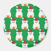 Polar beer kerstkerstkerstkerstkerstkerstkerstman  magneet (Voorkant)