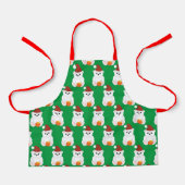Polar beer kerstkerstkerstkerstkerstkerstkerstman  schort (Voorkant)