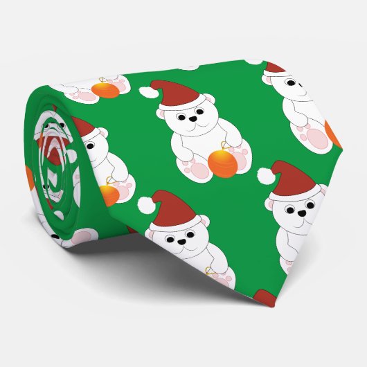 Polar beer kerstkerstkerstkerstkerstkerstkerstman  stropdas (Opgerold)