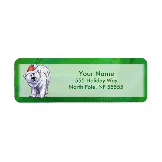 Polar Beer Kerstmis: groen Etiket (Voorkant)