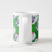 Polar Beer Kerstmis: groen Grote Koffiekop (Achterkant)