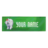 Polar Beer Kerstmis: groen Naambadge (Voorkant)